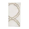 Kim Seybert Place Settings & Linens|Daydream Napkin in White, Gold & Silver, Set of 4