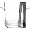Juliska Bar|Dinnerware|Dean Ice Bucket with Tongs