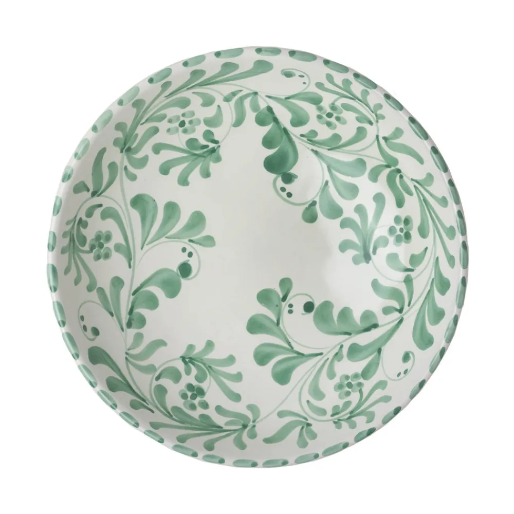 Piano Piano Dinnerware|Deep Pasta Plate in Verde