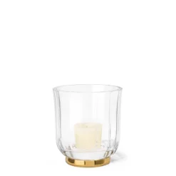 AERIN Candles|Delmara Crystal Votive Holder, Hurricane