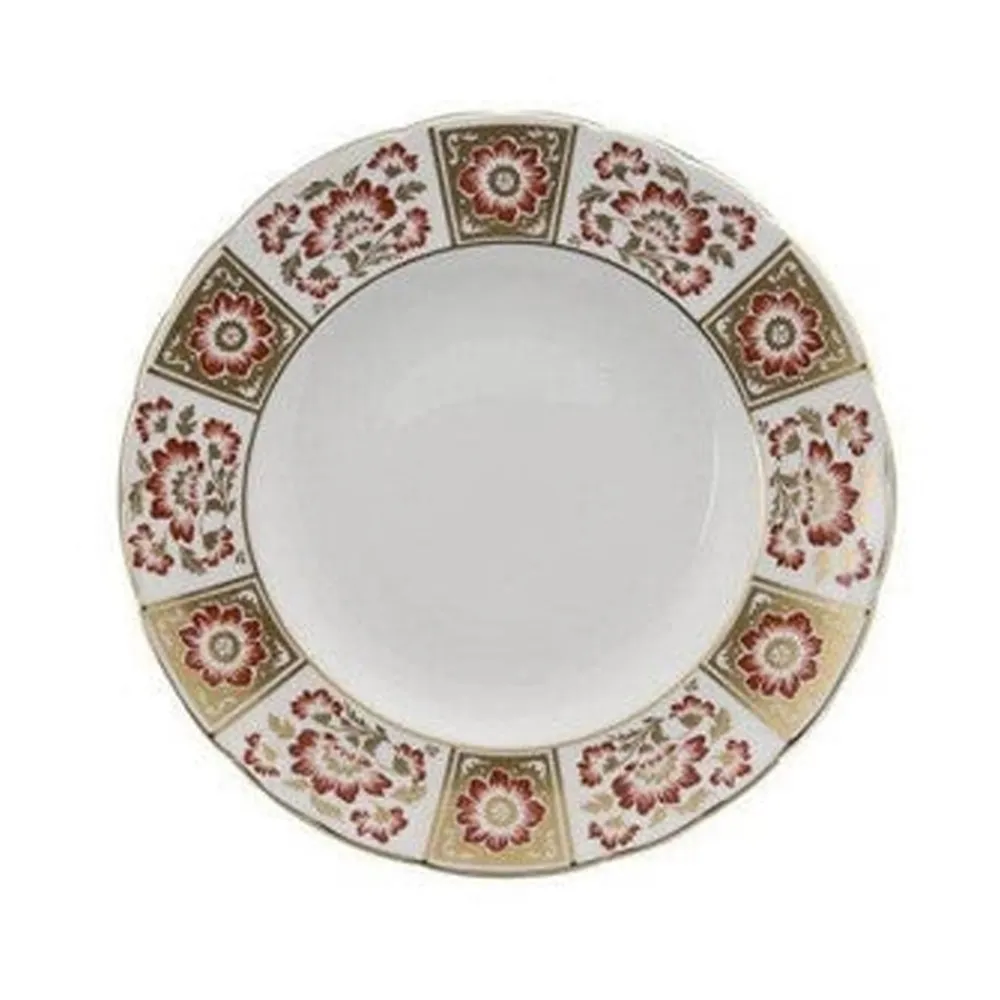 Royal Crown Derby Glassware|Derby Panel Dinnerware in Red