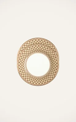 La DoubleJ Dinnerware|Dessert Plates in Napoli Dusty Pink, Set of 2