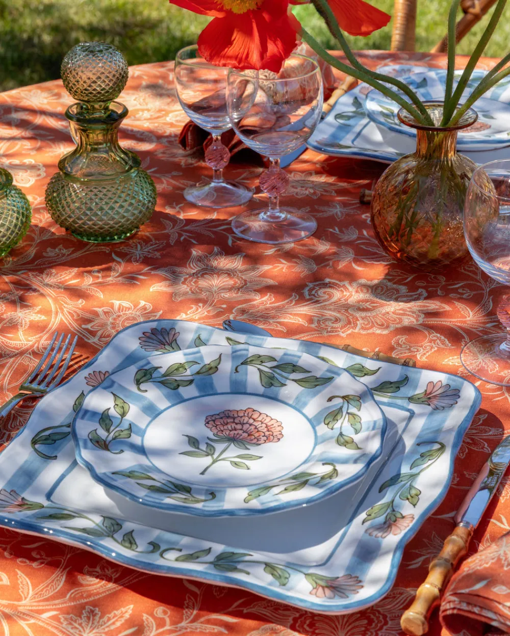 Cabana Dinnerware|DESTREE x Dessert Plate in Light Blue