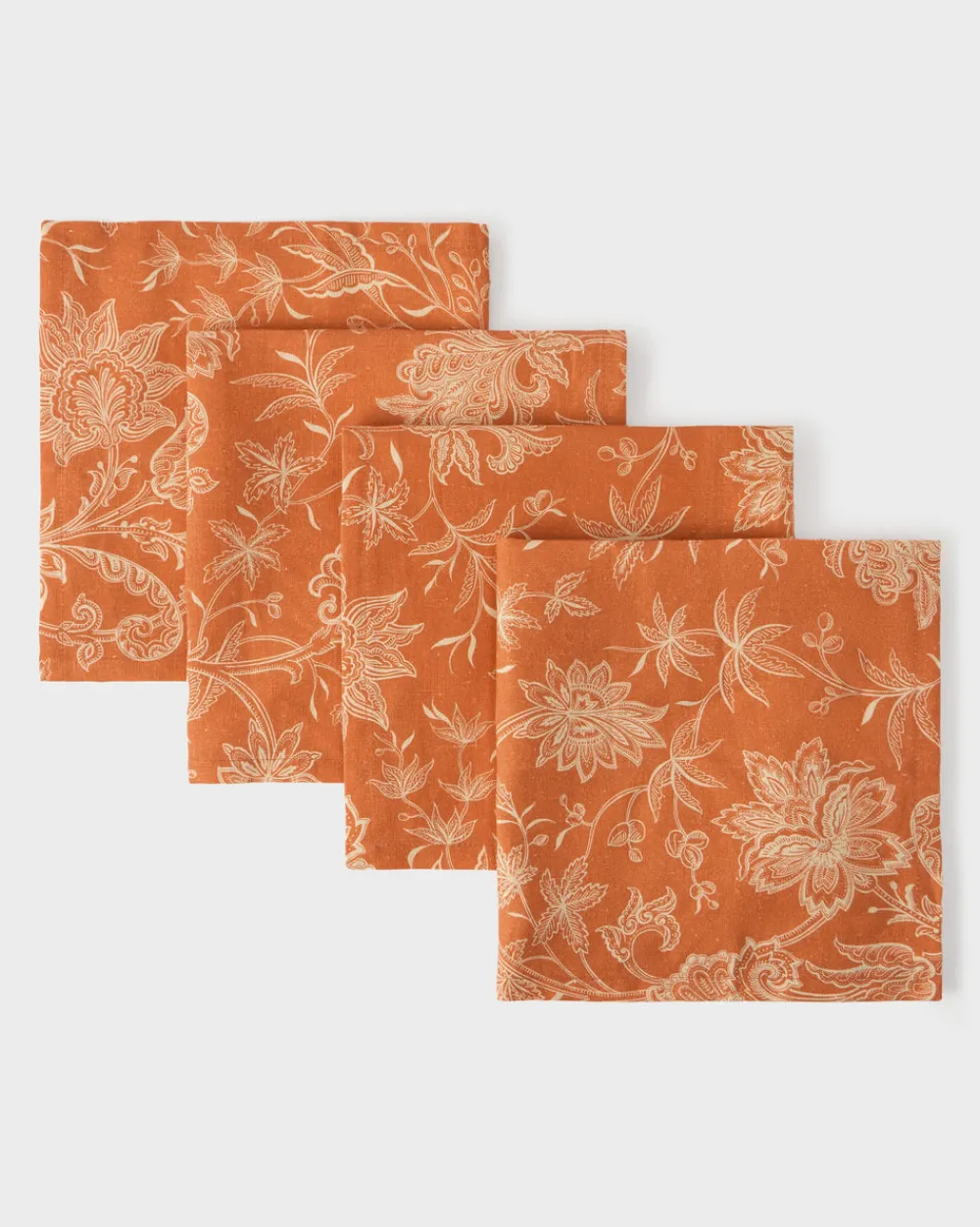 Cabana Place Settings & Linens|DESTREE x Napkins Orange, Set of 4