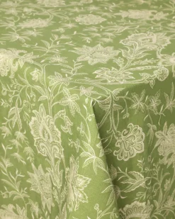 Cabana Place Settings & Linens|DESTREE x Tablecloth in Green