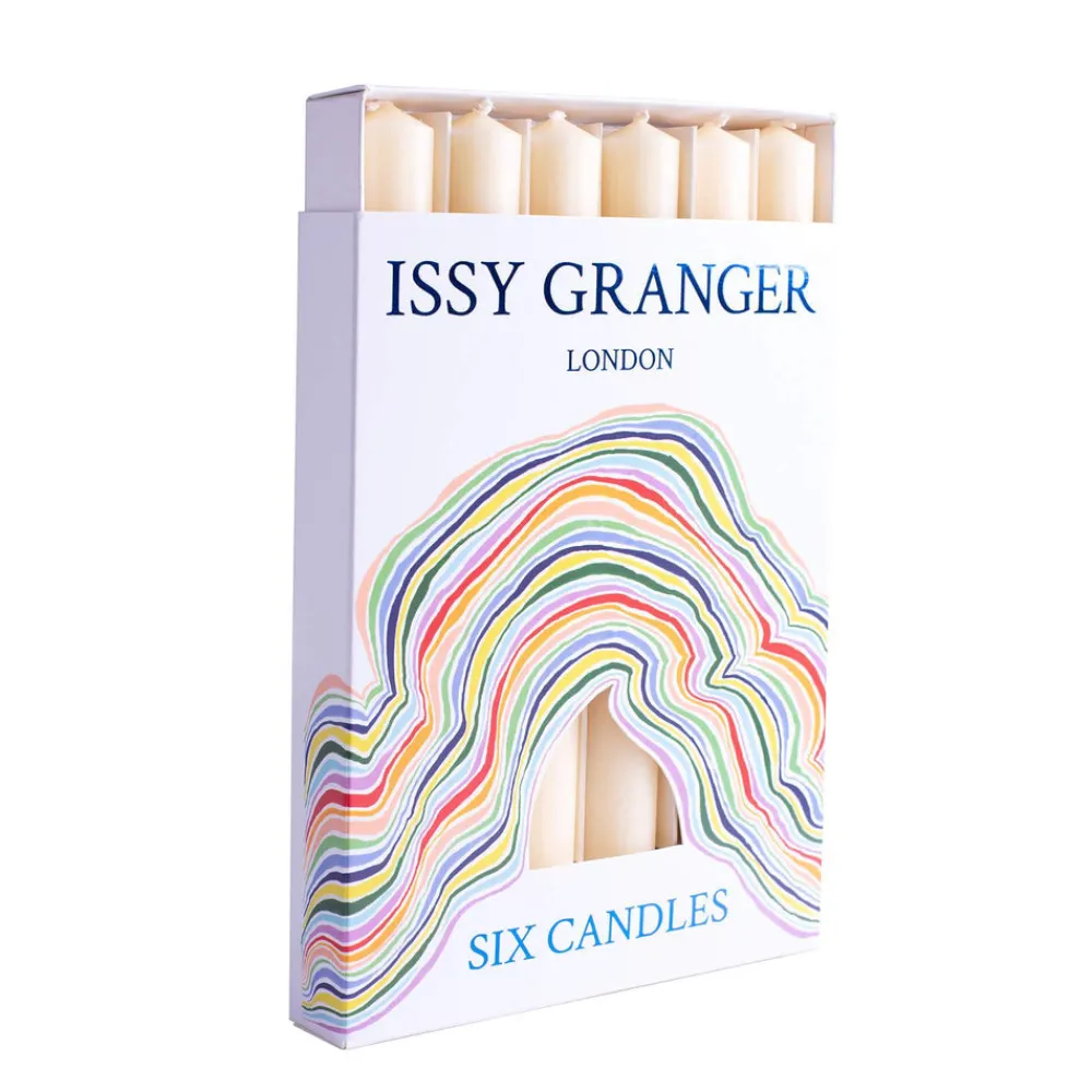 Issy Granger Candles|Dinner Candles in Foxglove Ivory