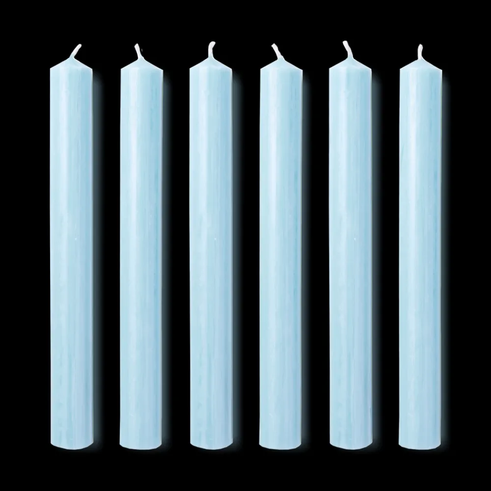 Issy Granger Candles|Dinner Candles in Larspur Blue
