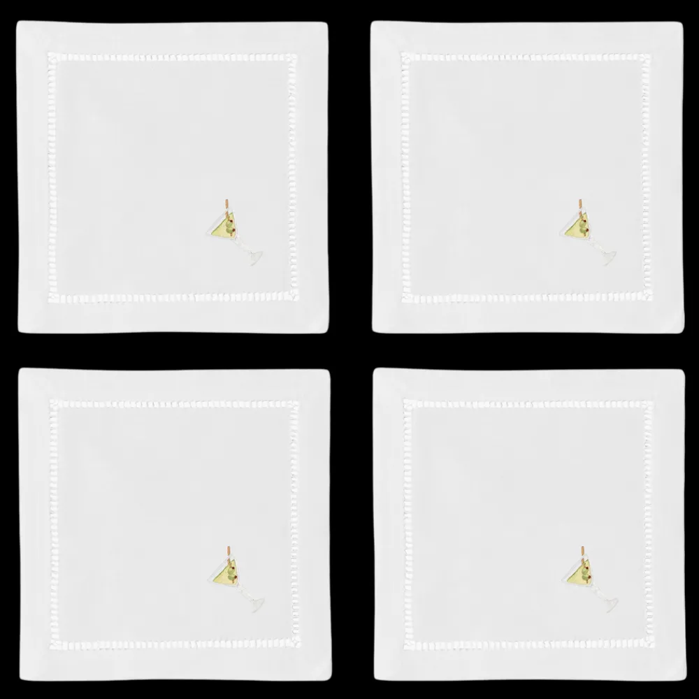 Henry Handwork Place Settings & Linens|Dirty Martini Cocktail Set