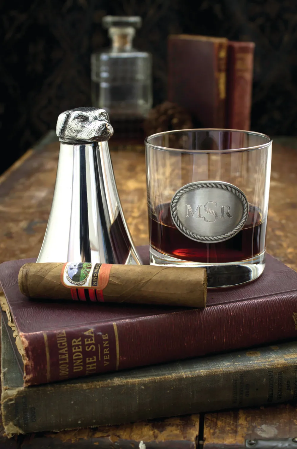 Salisbury Bar|Silver|Dog Stirrup Cup