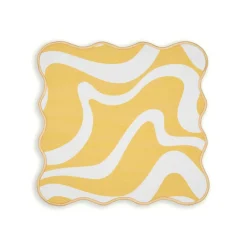 Loulou La Dune Place Settings & Linens|Doris Napkins Yellow, Set Of 4