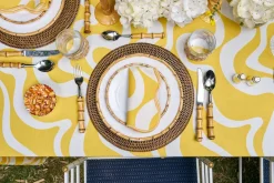 Loulou La Dune Place Settings & Linens|Doris Napkins Yellow, Set Of 4