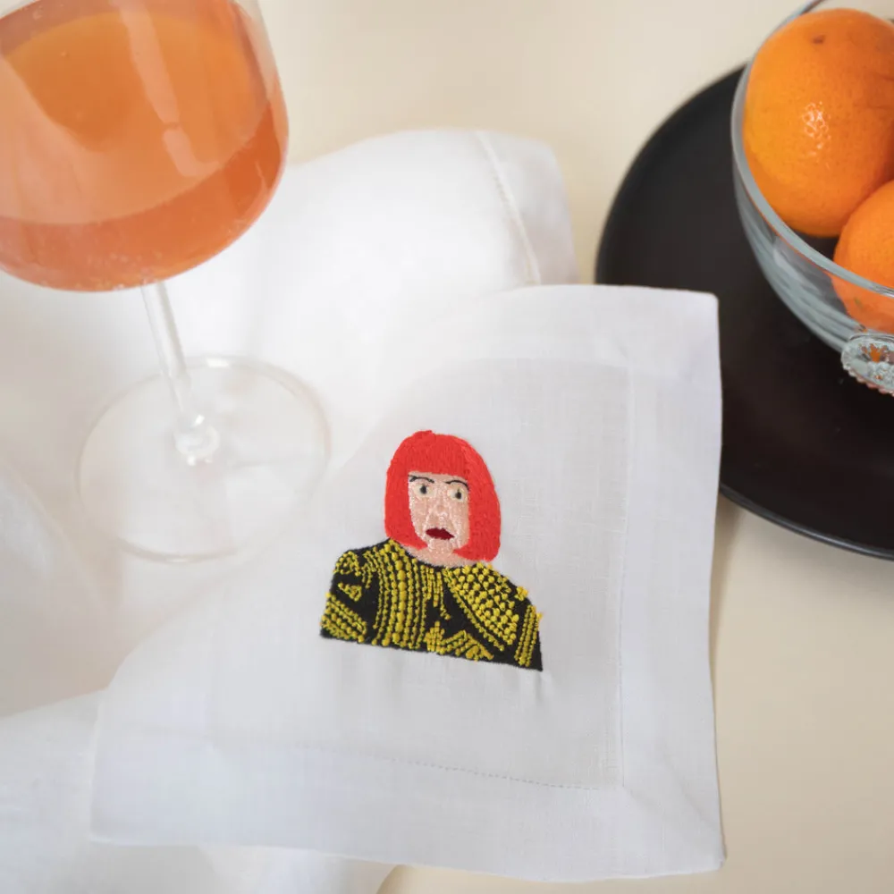 Lettermade Place Settings & Linens|Dots Galore Cocktail Napkins