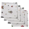 Chefanie Place Settings & Linens|Dotted Floral Napkins, Set of 4