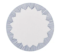 Kim Seybert Place Settings & Linens|Dream Weaver Placemat in White & Blue, Set of 4