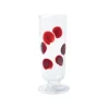 VIETRI Glassware|Drop Red Champagne Glass