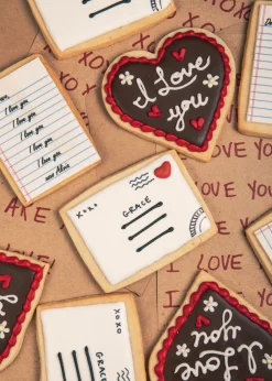 Empire Cake Pantry|Décor|Dutch Heart Sugar Cookies, Set of 12