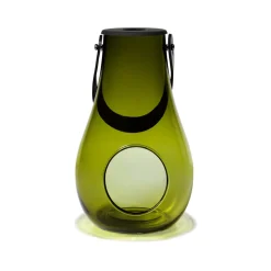 Holmegaard Candles|DWL Lantern in Olive Green
