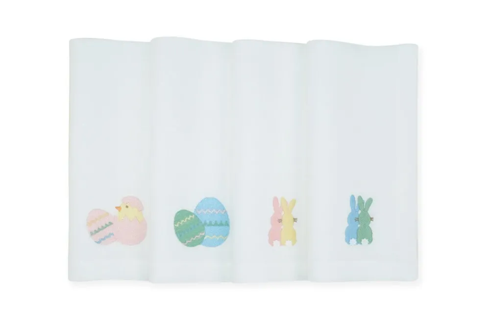 TriChi Design Place Settings & Linens|Easter Collection, Set of 4