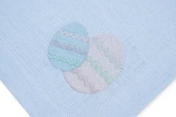 TriChi Design Place Settings & Linens|Easter Egg Blue Linen Napkin, Set of 4