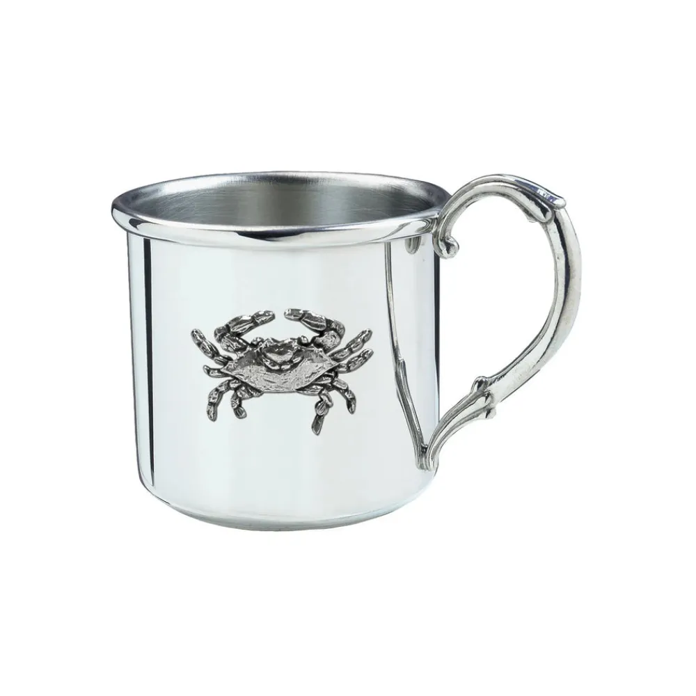 Salisbury Home|Monogram|Easton Baby Cup with Crab