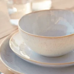 Costa Nova Dinnerware|Eivissa Collection Cereal Bowls in Sand Beige, Set of 6