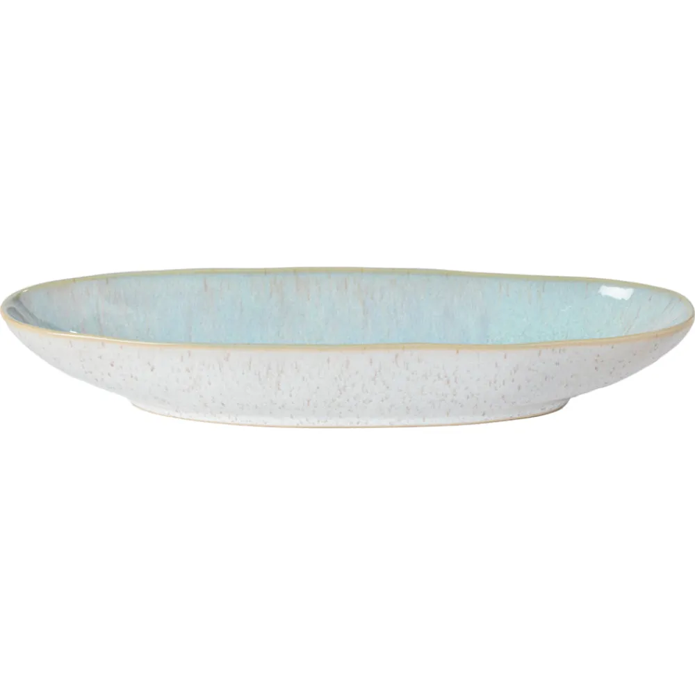 Costa Nova Dinnerware|Eivissa Collection Oval Platter 13" in Sea Blue