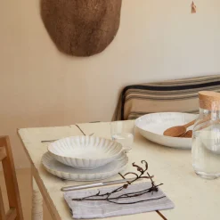 Costa Nova Dinnerware|Eivissa Collection Pasta/Serving Bowl in Sand Beige