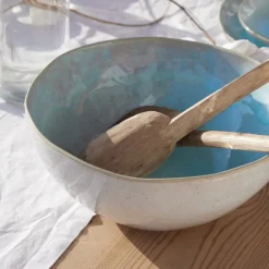 Costa Nova Dinnerware|Eivissa Collection Serving Bowl in Sea Blue