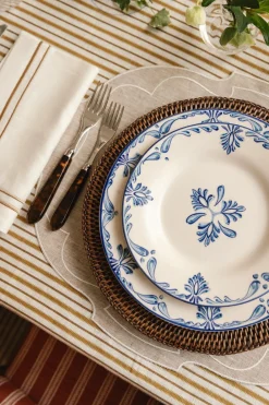 Rebecca Udall Dinnerware|Eleanor Dessert Plate in Blue