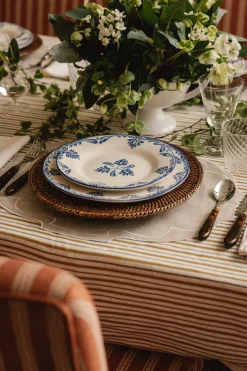 Rebecca Udall Dinnerware|Eleanor Dessert Plate in Blue
