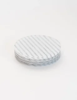 Proper Table Co. Place Settings & Linens|Eliot Classic Ticking Coaster Set