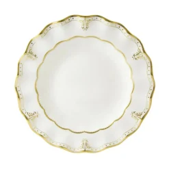 Royal Crown Derby Dinnerware|Elizabeth Gold Dinner Plate