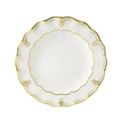 Royal Crown Derby Dinnerware|Elizabeth Gold Salad Plate