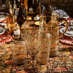 Juliska Glassware|Ella Small Tumbler in Amber