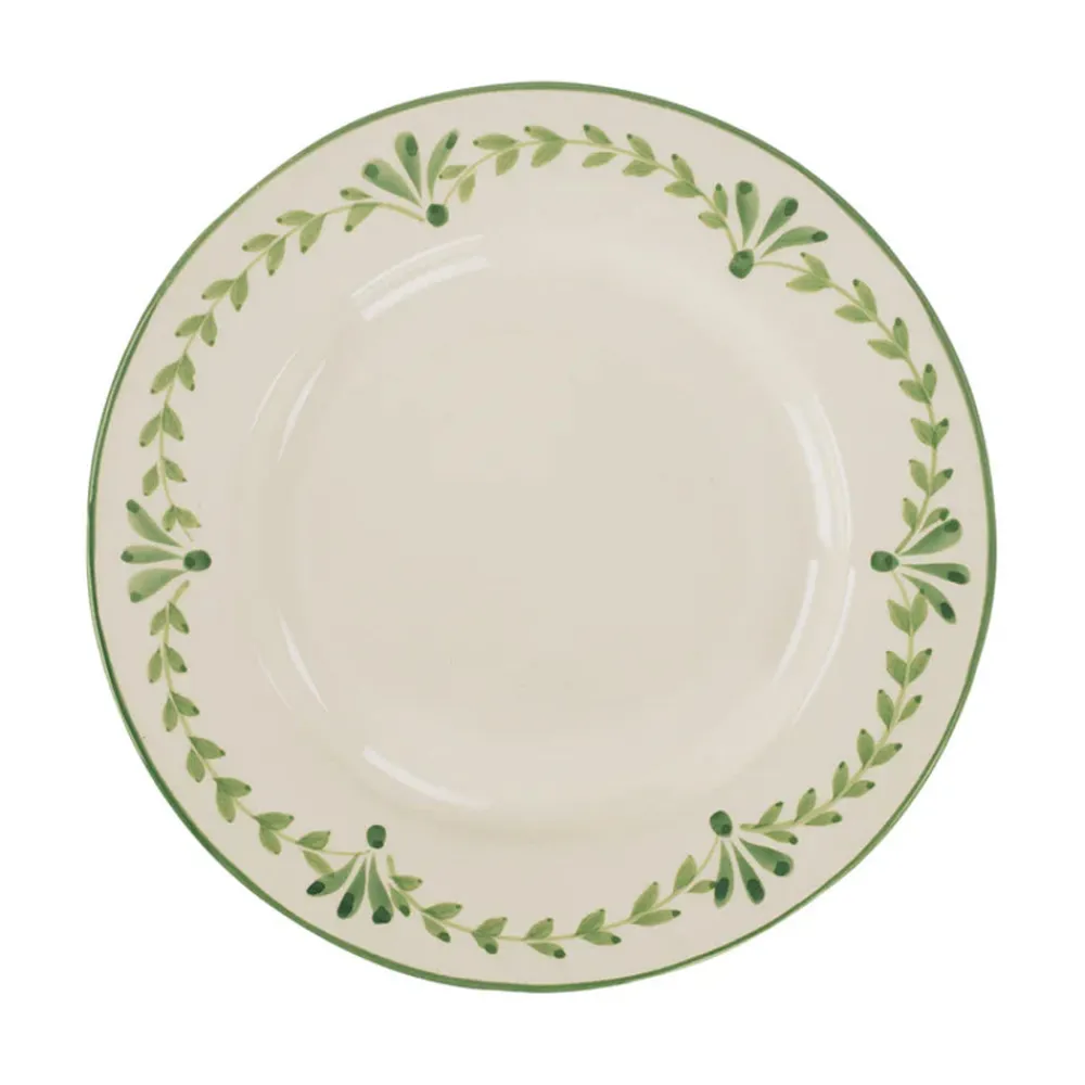 Rebecca Udall Dinnerware|Elouise Dinner Plate in Green