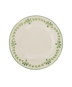 Rebecca Udall Dinnerware|Elouise Dinner Plate in Green, Set of 6