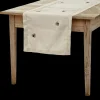 Joanna Buchanan Place Settings & Linens|Embroidered Sparkle Bee Table Runner