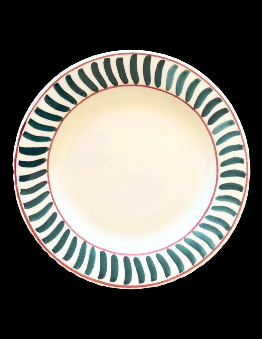 Sveva's Home Dinnerware|Emerald Green Dinner Plate, Set of 6