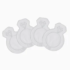 Chefanie Place Settings & Linens|Engagement Cocktail Napkins, Set of 4