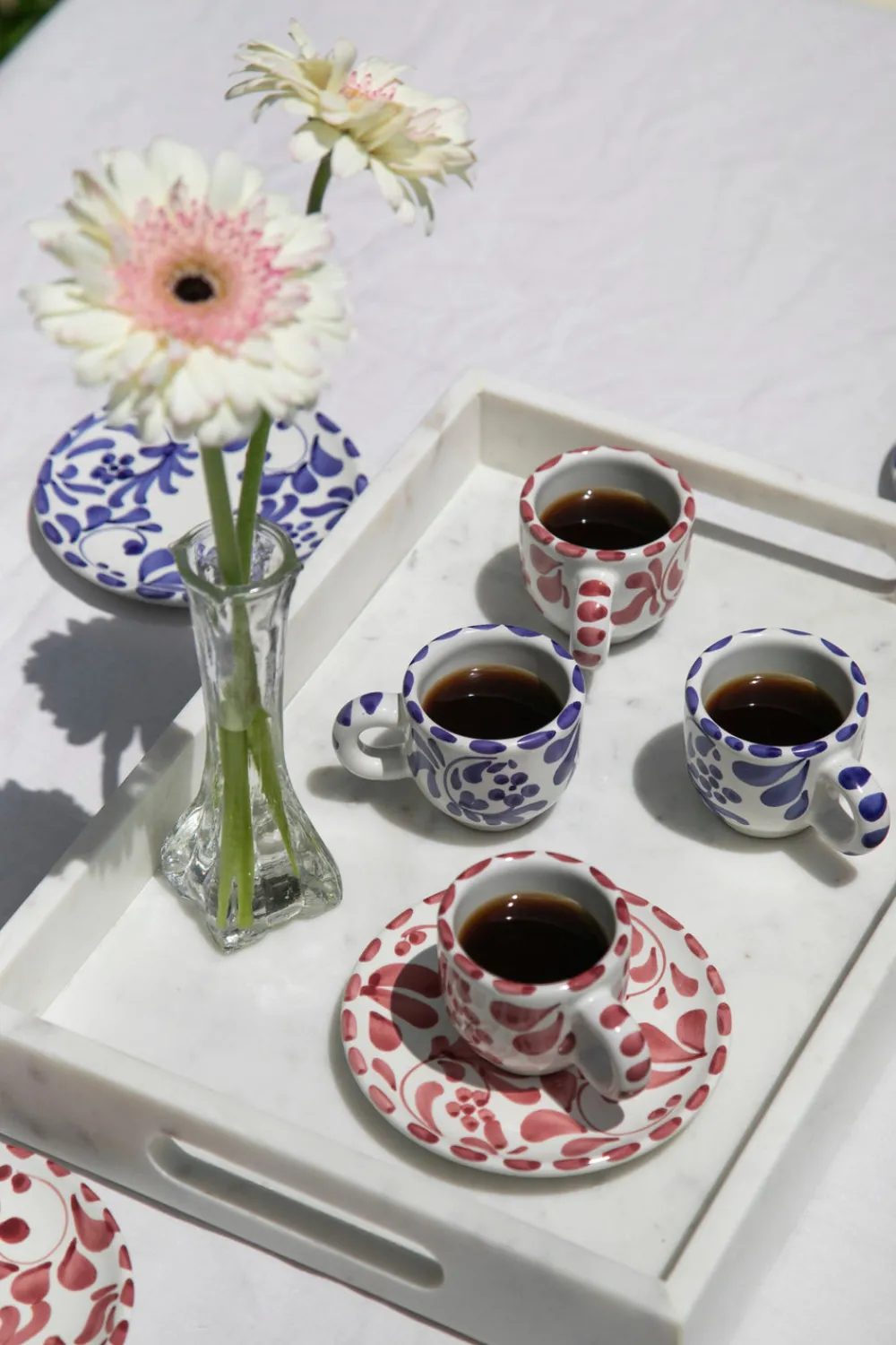 Piano Piano Dinnerware|Espresso Cup with Saucer in Vinto Tinto