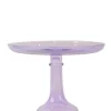 Estelle Colored Glass Dinnerware|Estelle Cake Stand Lavender