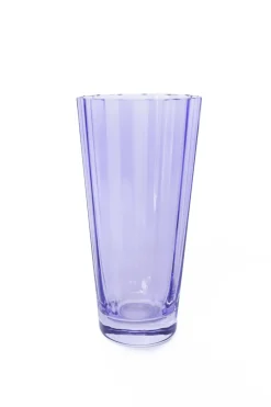 Estelle Colored Glass Glassware|Estelle Colored Sunday High Balls, Set of 2 in Lavender
