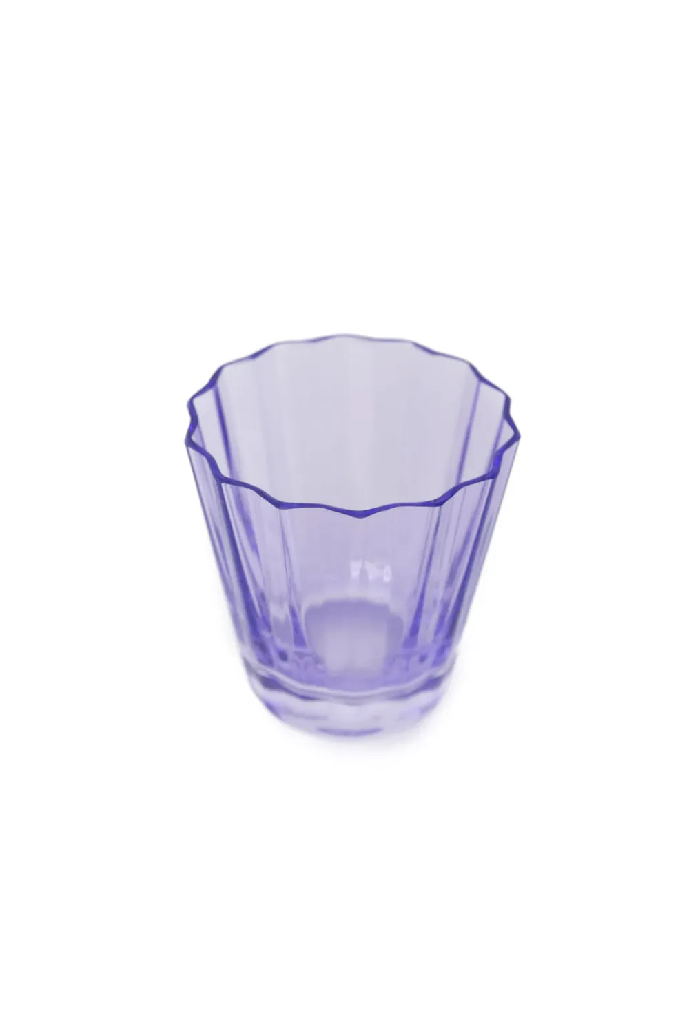 Estelle Colored Glass Glassware|Estelle Colored Sunday Low Balls, Set of 2 in Lavender