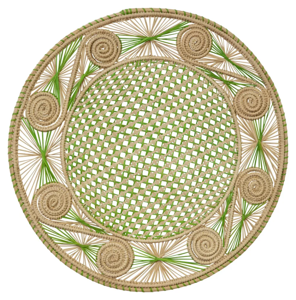 Memoire Design Place Settings & Linens|Everyday Favorite Placemat in Meadow Green