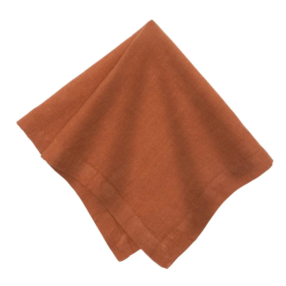 Caravan Place Settings & Linens|Everyday Napkin in Paprika, Set of 4
