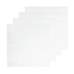 Caravan Place Settings & Linens|Everyday Napkin in White, Set of 4