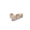 Caravan Place Settings & Linens|Everyday White Wash Napkin Ring, Set of 4