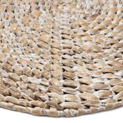 Caravan Place Settings & Linens|Everyday White Wash Round Placemat, Set of 4