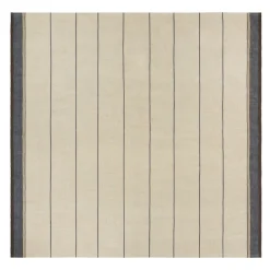 Caravan Place Settings & Linens|Eze 60x60 Tablecloth in Ivory & Blue