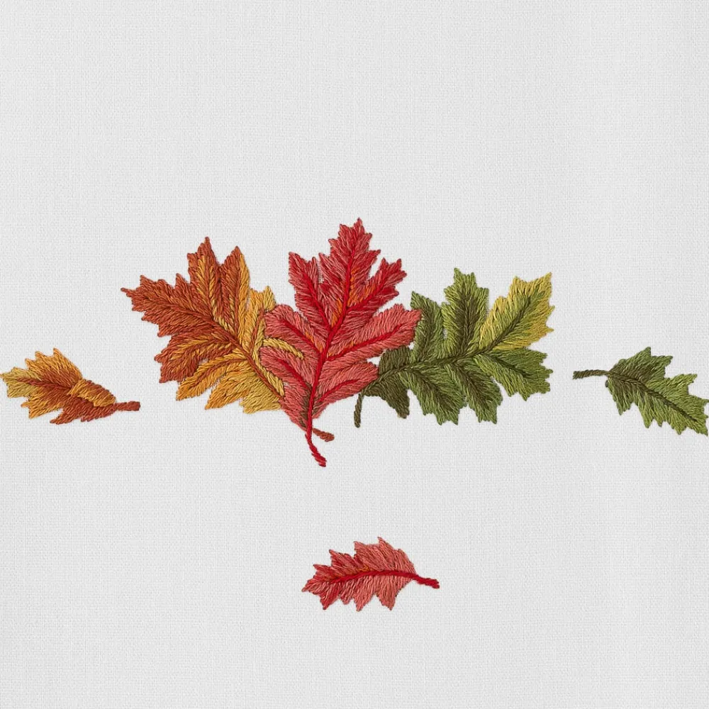 Henry Handwork Place Settings & Linens|Fall Leaves Napkin